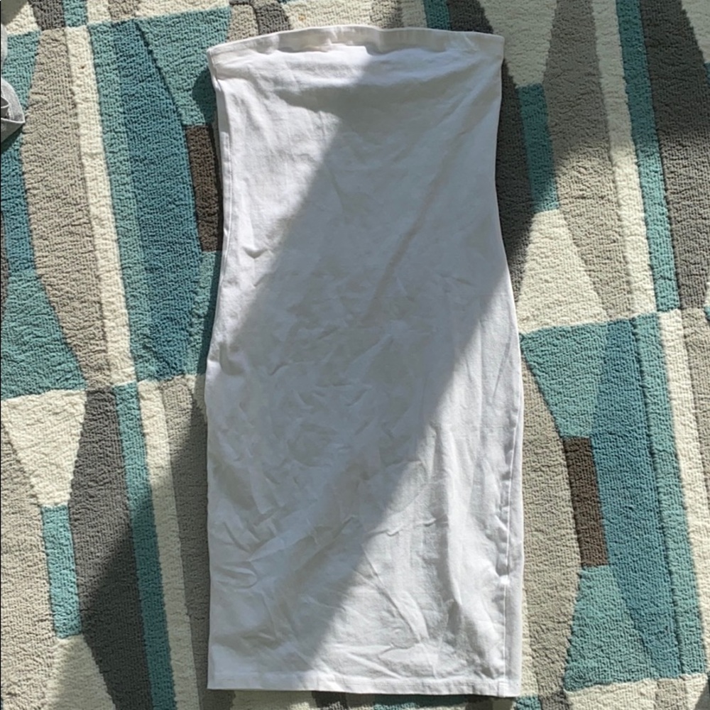 Tube dress white